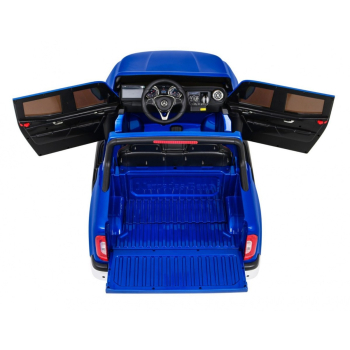 Mercedes Benz X-Class dla dzieci Lakier Niebieski + Pilot + Napęd 4x4 + MP4 + Bagażnik + EVA